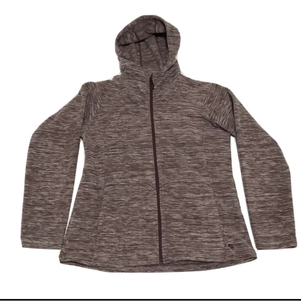Mountain Hardwear Womens Purple Full Zip Fleece Hoodie Jacket Size Large L